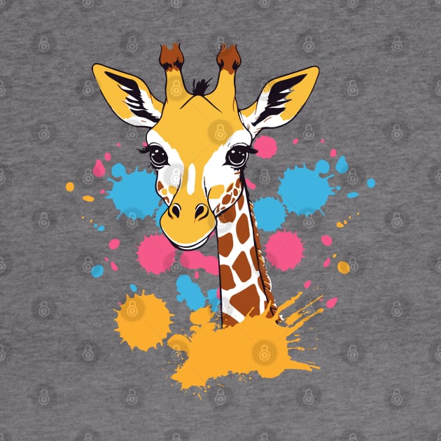 Awesome Giraffe adorable animal Birthday Surprise by greatnessprint